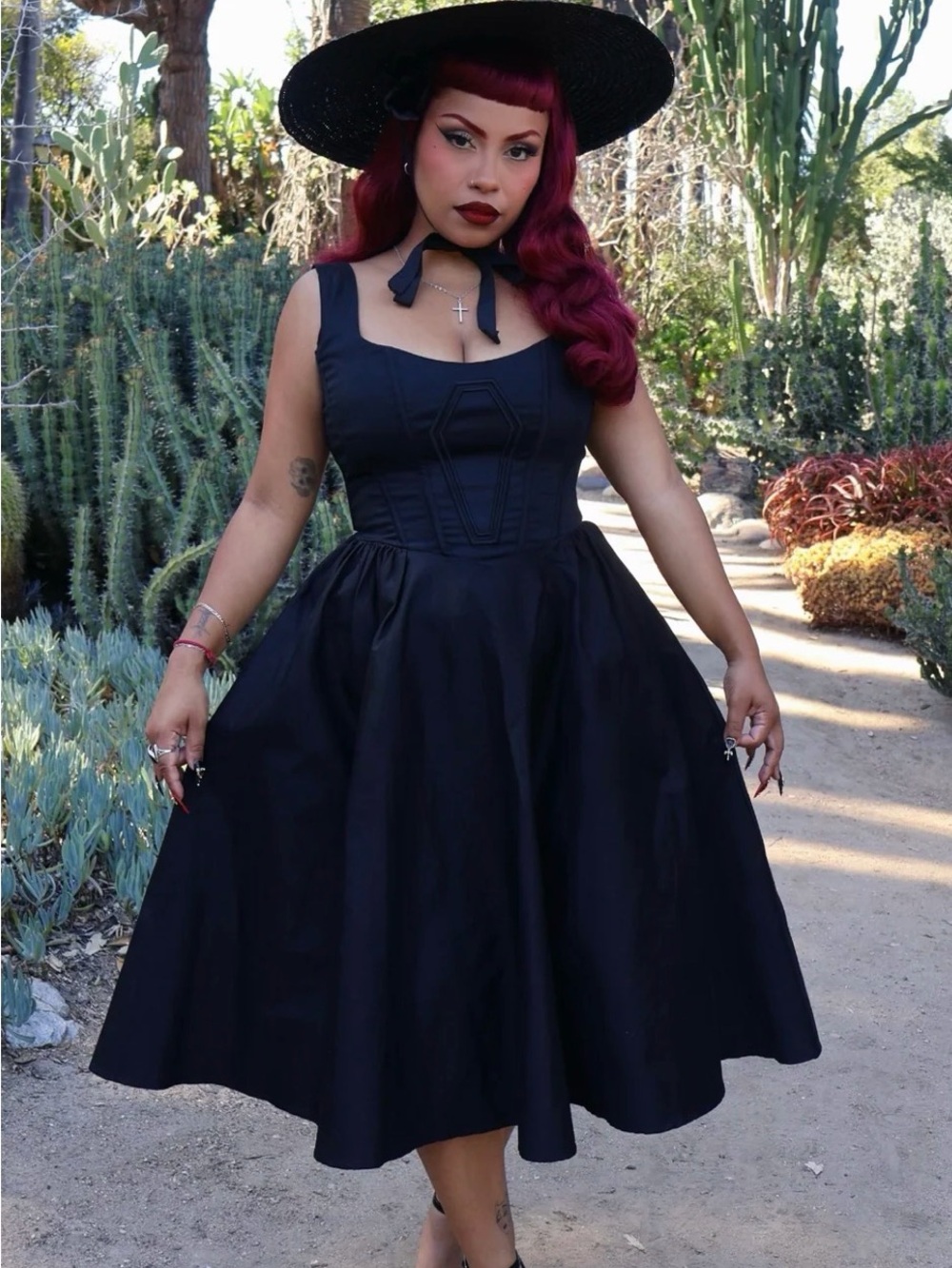 Gabriela Coffin swing dress